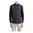 Emporio Armani Herre Skjorter Blå L,