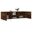  TV benk røkt eik 150x30x50 cm konstruert tre