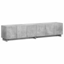vidaXL TV benk 179.5 x 34.5 x 40 cm Betonggrå Konstruert tre
