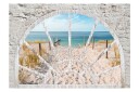 Fototapet Window View Beach 400x280 - Artgeist sp. z o. o.