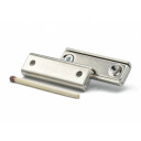 SuperMagneter Sterk Magnetplate Med To Skruehull   Lengde 40 Mm   Trekkraft 10 Kg
