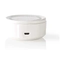 Nedis SmartLife Wi-Fi Sirene med 85 dB – Trådløs sikkerhetssystem i Hvit