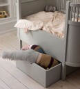 Sebra Birchbark Rose Mix Strikket Sleepy Croc