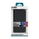 SBS Lommebokdeksel for Xiaomi Redmi Note 15 Flipetui Svart