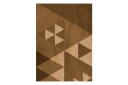 Fototapet Brown Patchwork 50x1000 - Artgeist sp. z o. o.