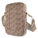 Guess Mobildeksel Uptown 4G 10" Brun med skulderveske-funksjon