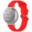 Silikonarmbånd til Garmin Lily 2 / Lily 2 Active   Rød