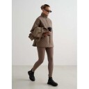 Aim'n Jakke Oversized Quilted Jacket Brun