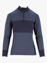 Twentyfour Finse Half-Zip Ulltopp Blå 34
