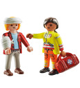 Playmobil Duo Pack - Paramedic with Patient
