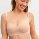 Calida BH Natural Skin Seamless Soft Bra Beige Medium Dame