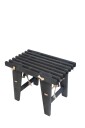 Hillerstorp Ecobench benk Svartoljet al 60 cm Svart