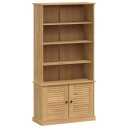 vidaXL Bokhylle VIGO 85x35x170 cm heltre furu