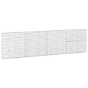 vidaXL Gabion med 3,5 mm Tråd og 5x5 cm Nett 400x10x100 cm