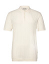 Casual Friday Cfkarl Structured Knit Polo - Cream - XXL