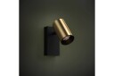 Vegglampe Eglo Cumaribo Svart/Messing -