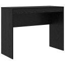  Svart Eik Skrivebord Svart eik Konstruert tre 100 x 40 x 76 cm