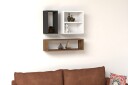 Vegghylle Urgby 70x20 cm   Hvit