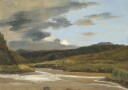 Plein-air Sketch Of A River By Jules Coignet Plakat Plakat / 50x70cm