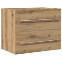 Vidaxl Badeservantskap artisan eik 60x38,5x48 cm konstruert tre 862027