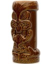 2 stk Tiki Keramikkrus i Brun og Rød Bar Bespoke