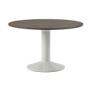 Muuto Midst søylebord Ø 120 cm Dark Oiled Oak-Grey