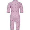 Hummel Hmlmini Bee Aop Swimsuit 3/4 Sl   Purple   80