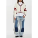 Off White Dame Jeans Blå W26,
