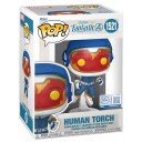 Northix Marvel Fantastic Four Human Torch Action Figur 6-tommers samleobjekt