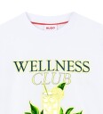 Hugo Kids T Shirt White 128