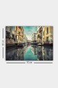 Dekorativ Canvasbilde 50x70 cm   Flerfarget