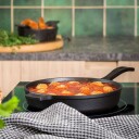 Sabor  Moi støpejernspanne 28 cm svart