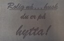 CAL Dørmatte   Rolig nå   45x70cm