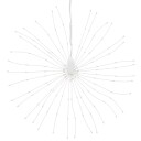 vidaXL Julestjernelys 140 LED 2 stk blå 17 cm