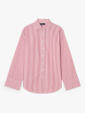 Lexington Casual Organic Cotton Poplin Shirt Rød XS