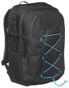 Derby of Sweden Sporty Line Computer Backpack   Black