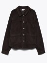 Vero Moda Jamie Long Sleeve Corduroy Shacket Brun L