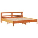  Sengeramme uten madrass voksbrun 180x200 cm heltre furu 3306140