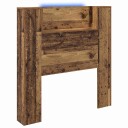  Hodegavl med hylle Gamle tre 100 x 15 x 103,5 cm Konstruert tre