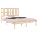 vidaXL Sengeramme heltre furu 120x200 cm
