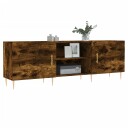 vidaXL TV-benk røkt eik 150x30x50 cm konstruert tre 8720845426941