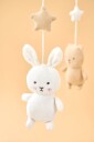 Jabadabado Music mobile teddy/bunny JA-S1009