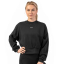 Nebbia Loose Fit Sweatshirt ''Feeling Good'' black medium/large