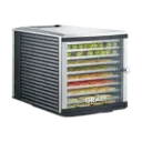 Graef DA510 Matdehydrator 10 Etasjer Sølv 630 W