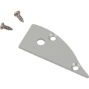Ansell Lighting endestykke med hull 8x17,1 mm aluminium