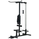 Hjemmegym romaskiner uten vekter treningsutstyr for hjemmet stål syntetisk lær svart