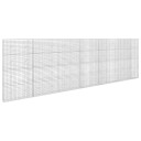 vidaXL Gabion med 5 mm Tråd og 5x5 cm Maske 650x20x200 cm
