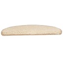 vidaXL Trappematter 10 stk 65x21x4 cm kremhvit