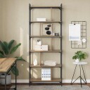  Bokhylle artisan eik 76 x 32 x 192 cm Konstruert tre