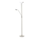 Eglo Baya Gulvlampe LED, Satin/hvit